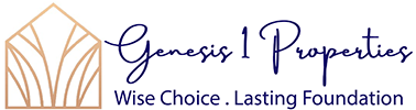 Genesis 1 Properties, Estate Agency Logo